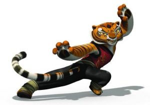 Mouvements Kung fu panda : la posture du tigre